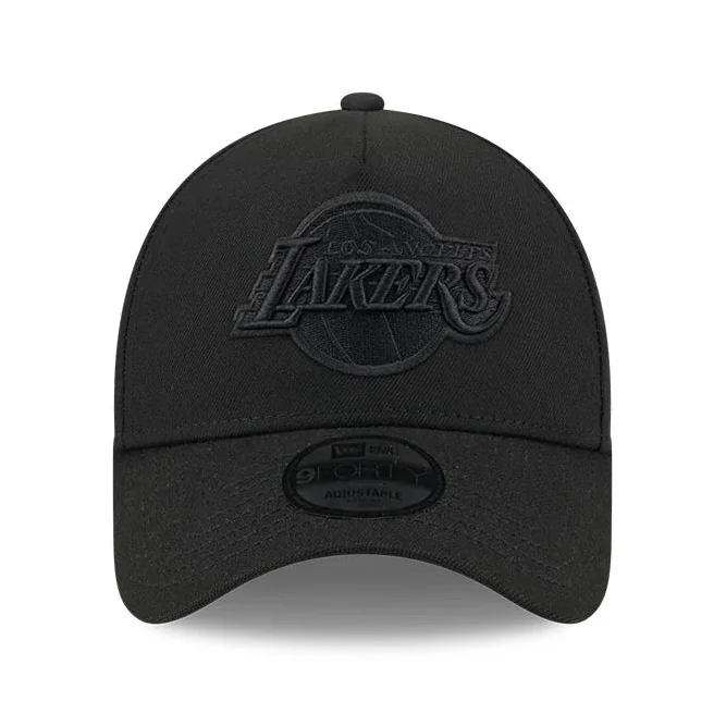 Lakers 940AF Black on Black Snapback Hat - Image 3