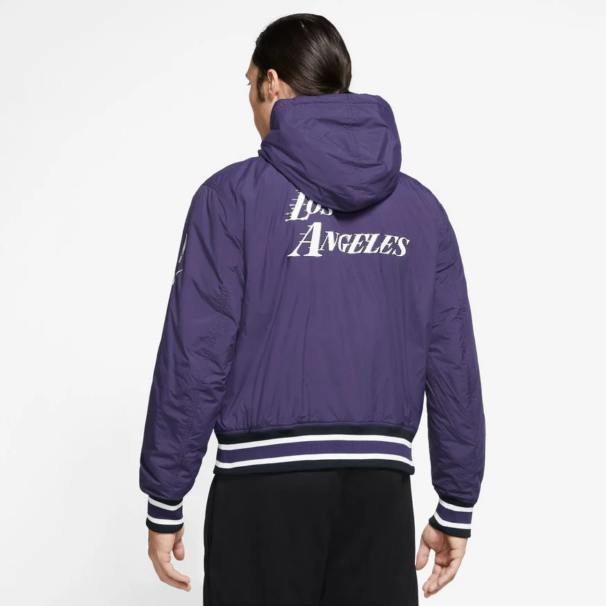 Lakers City Edition 22 Full-Snap Courtside Jacket - Image 3