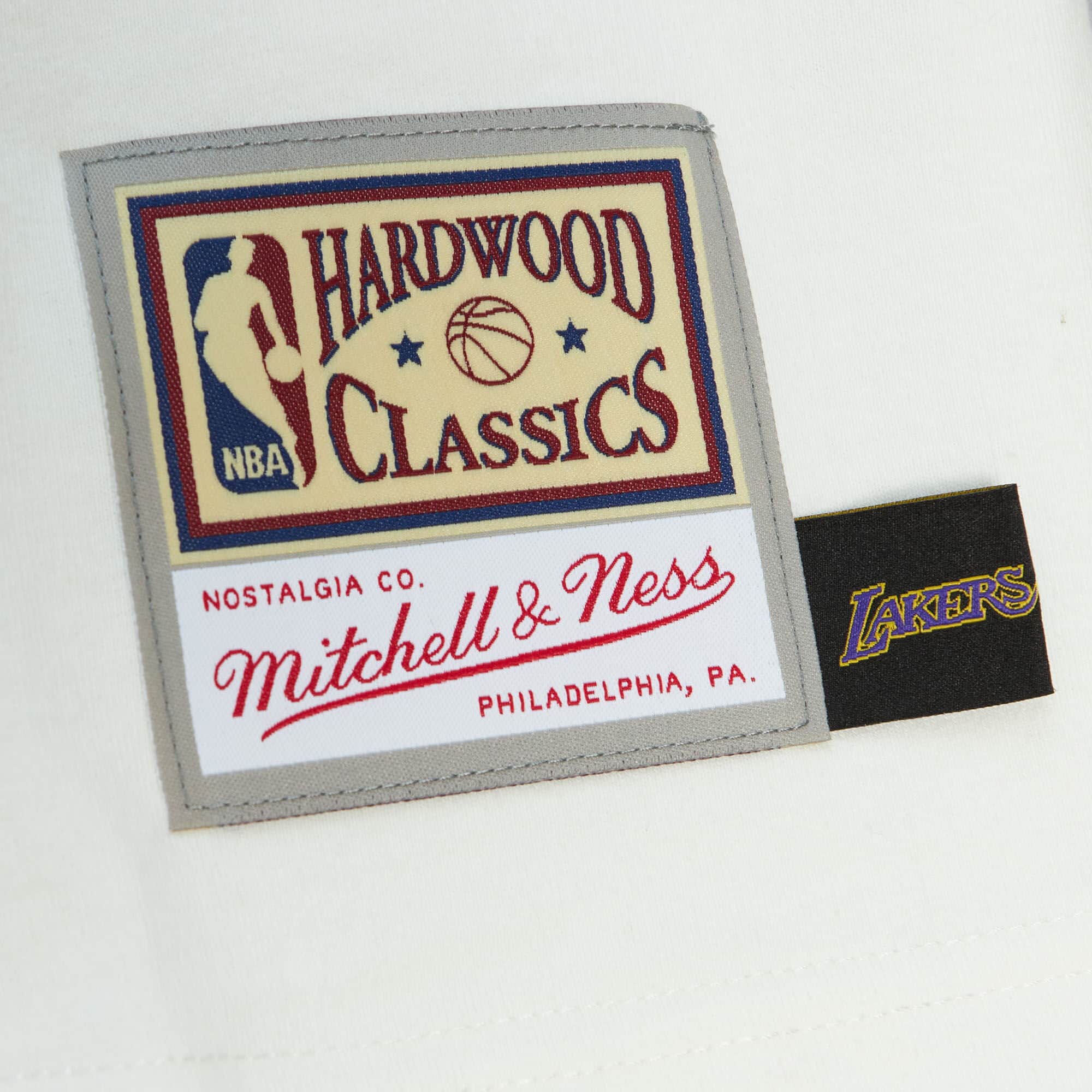 Lakers NBA Cream SS Tee - Image 4