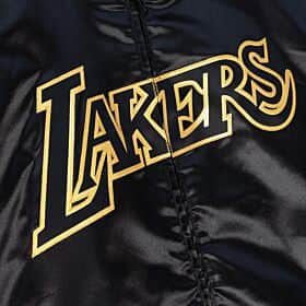 Los Angeles Lakers Big Face 4.0 Satin Jacket - Image 3