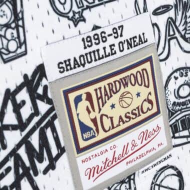 Los Angeles Lakers O'neal Doodle Swingman Jersey - Image 4