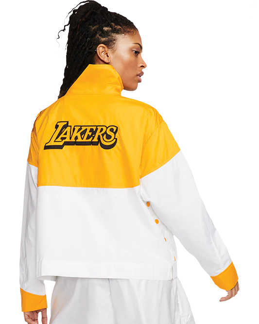 Los Angeles Lakers Women's City Edition Full Zip Jacket - Image 4