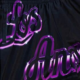 Los Angeles Lakers Women's Big Face 4.0 Short - Image 3